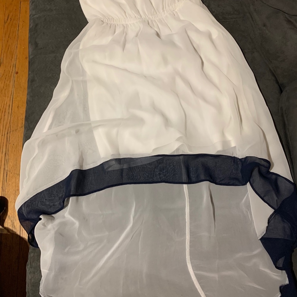 Strapless summer dress